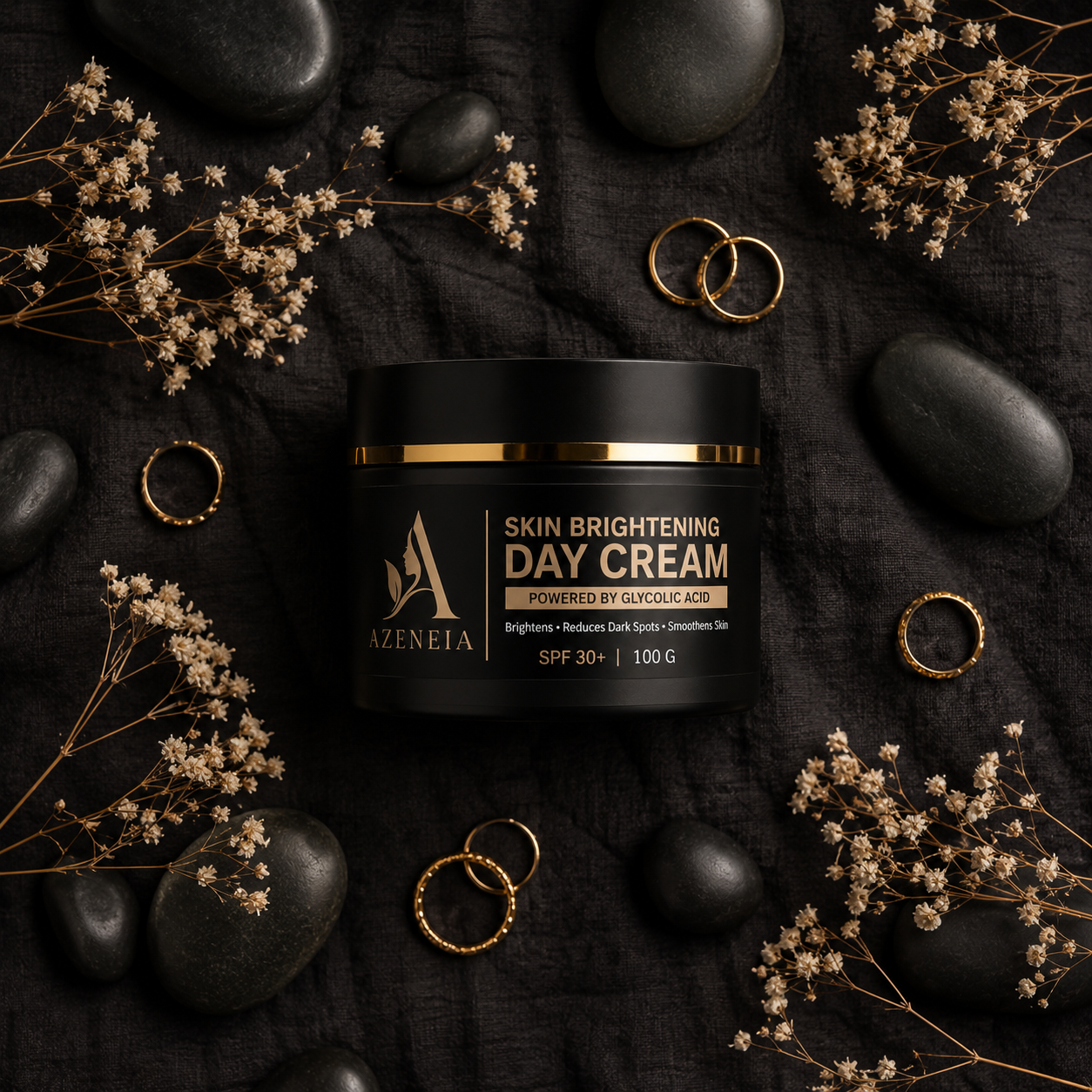Azeneia Skin Brightening Day Cream SPF 30+ | Glows All Day | All Skin Types | 100g